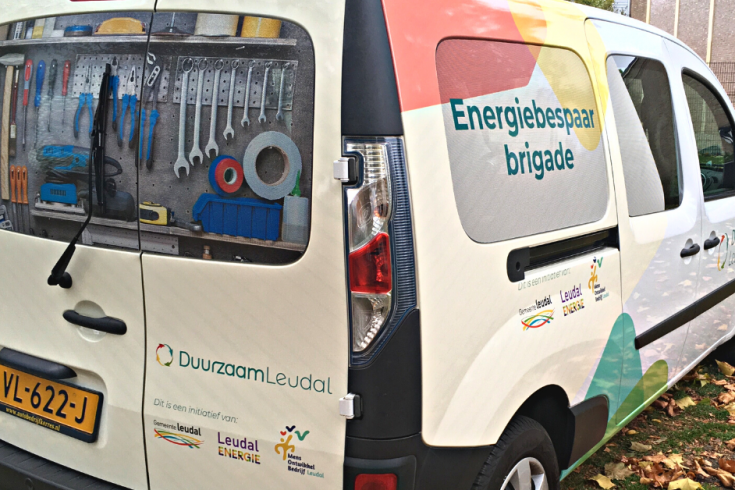 Energiebespaarbrigade in Dagblad De Limburger